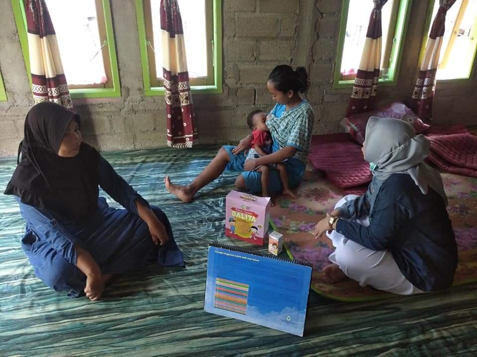 PUSKESMAS BALAI SELASA KUNJUNGAN LAPANGAN BAYI ATAU BALITA DENGAN MASALAH GIZI DI NAGARI PELANGAI GA