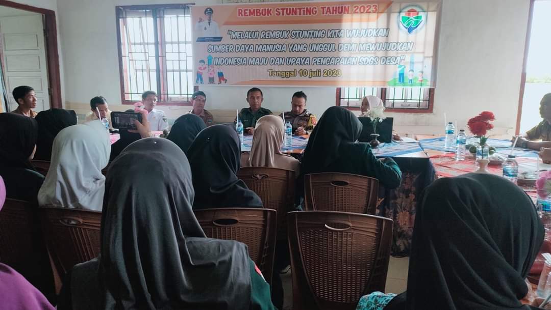 REMBUK STUNTING NAGARI INDERAPURA BARAT DAN INDERAPURA TENGAH KECAMATAN PANCUNG SOAL PUSK INDERAPURA