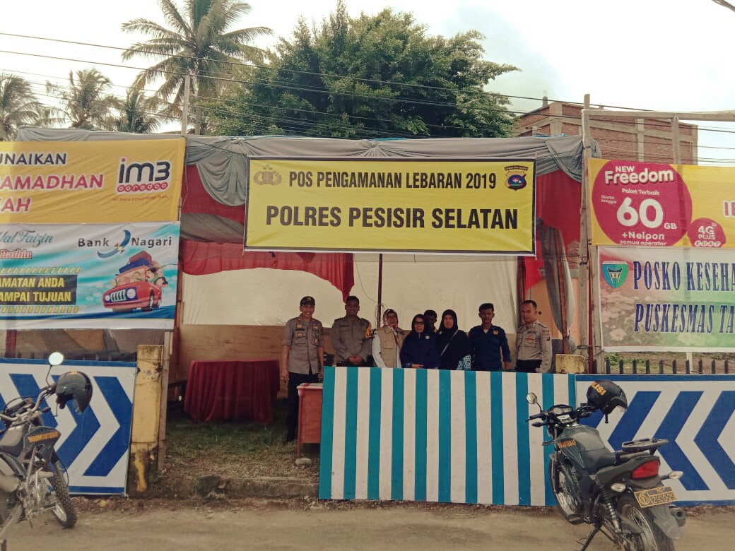 Peninjauan Posko Lebaran