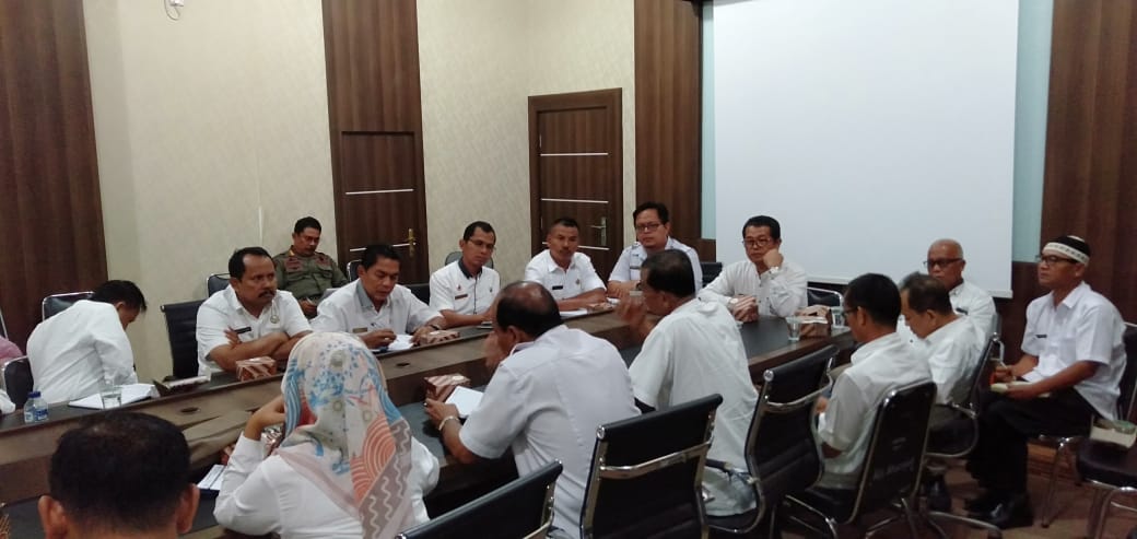 Rapat Persiapan Penilaian Nagari Berprestasi tahun 2019