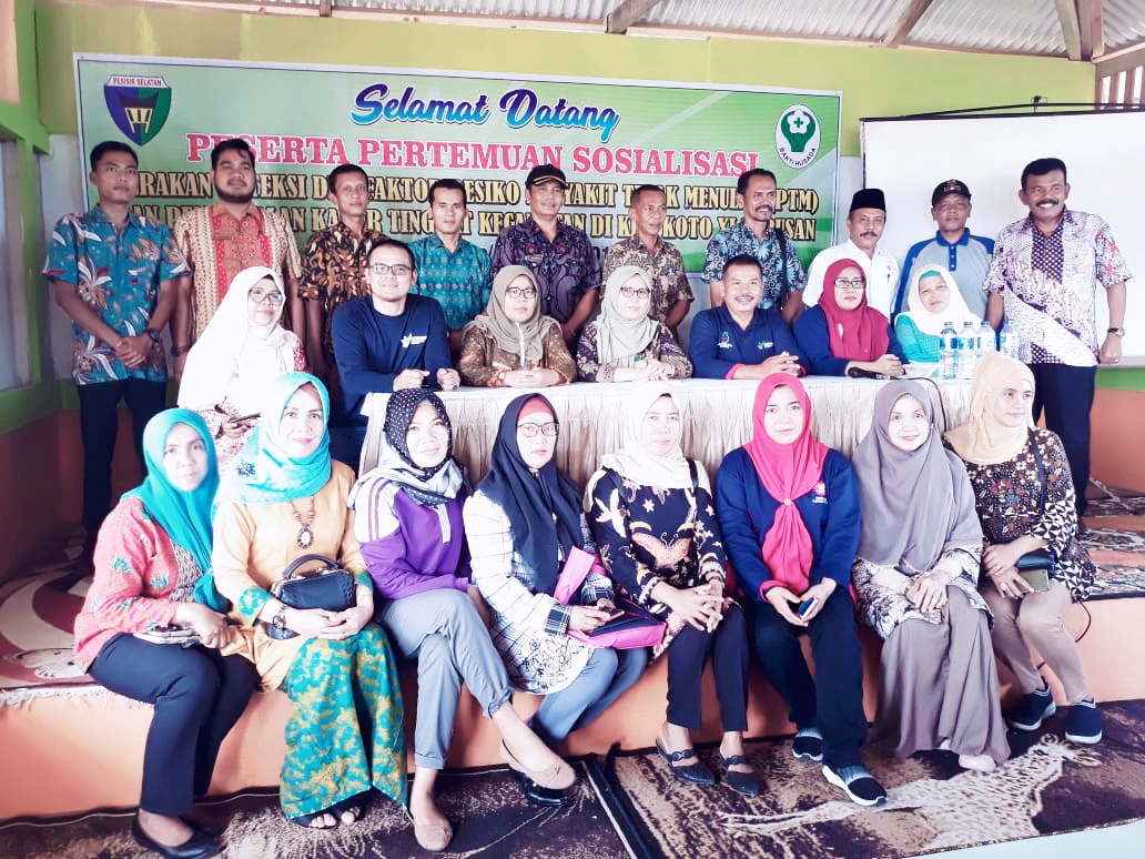 Pertemuan Sosialisasi Gerakan Deteksi Dini  Faktor Resiko Penyakit Tidak Menular (PTM)  dan Pembekal