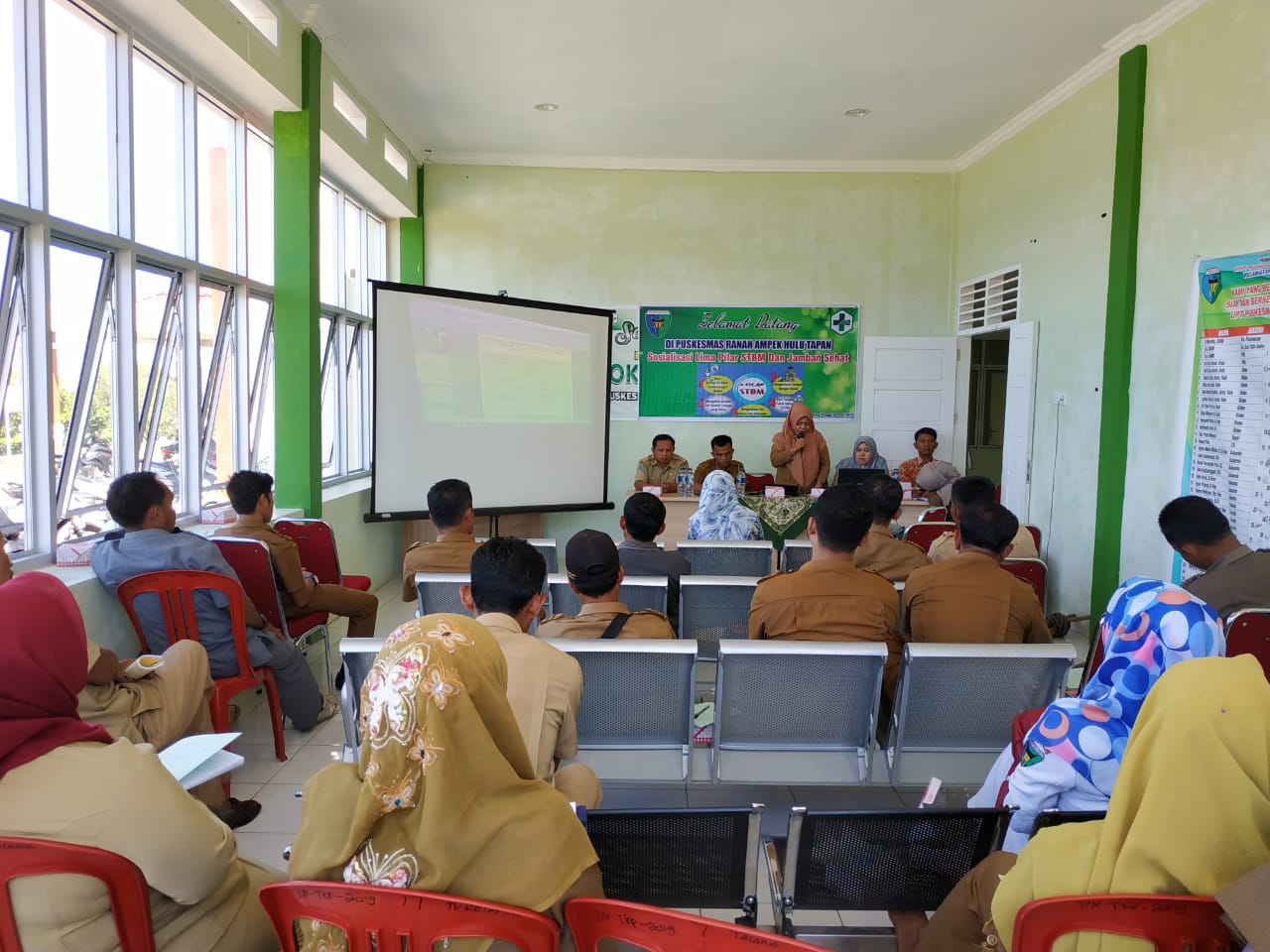 Sosialisasi Lima Pilar STBM dan Jamban Sehat di UPT Puskesmas Ranah Ampek Hulu Tapan