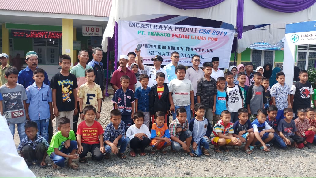 Sunatan Massal Gratis di Puskesmas Inderapura