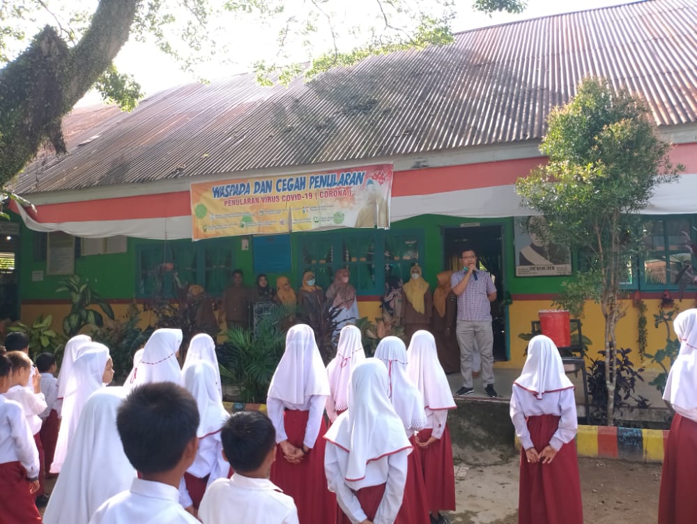 PELAKSANAAN SOSIALISASI BIAN ( BULAN IMUNISASI ANAK NASIONAL ) PUSKESMAS PS BARU