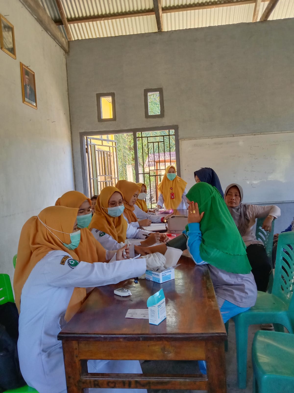 UPT PUSKESMAS Tanjung Makmur  laksanakan PTM