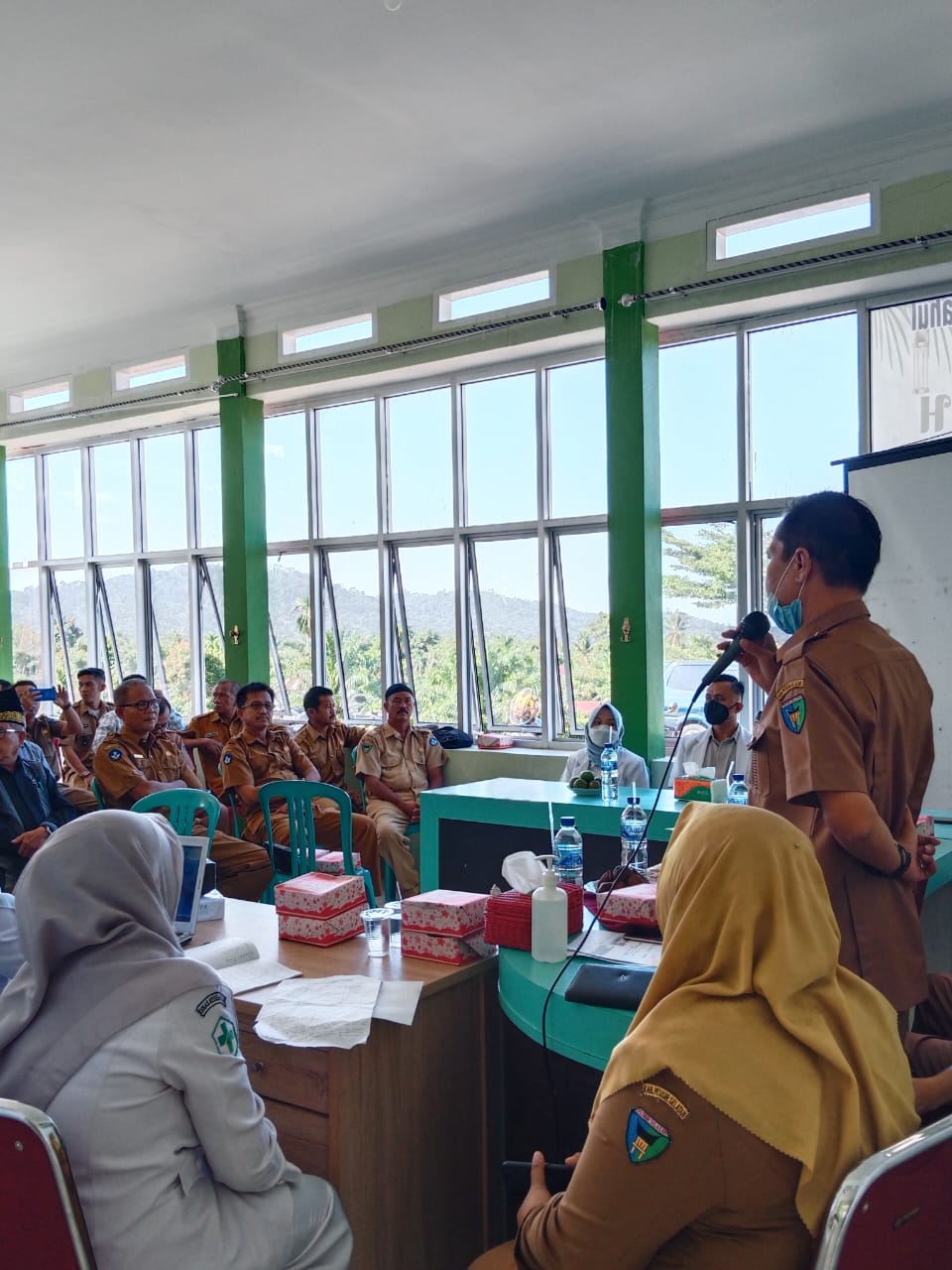 Pertemuan Lintas Sektor  (Linsek ) Kec. Ranah Ampek Hulu Tapan  UPT Puskesmas Rahul 