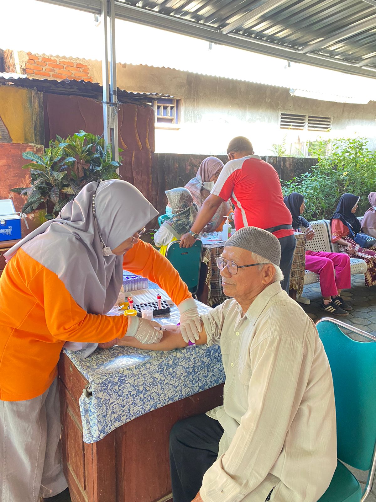 UPT Puskesmas Inderapura Lakukan Pemeriksaan Prolanis