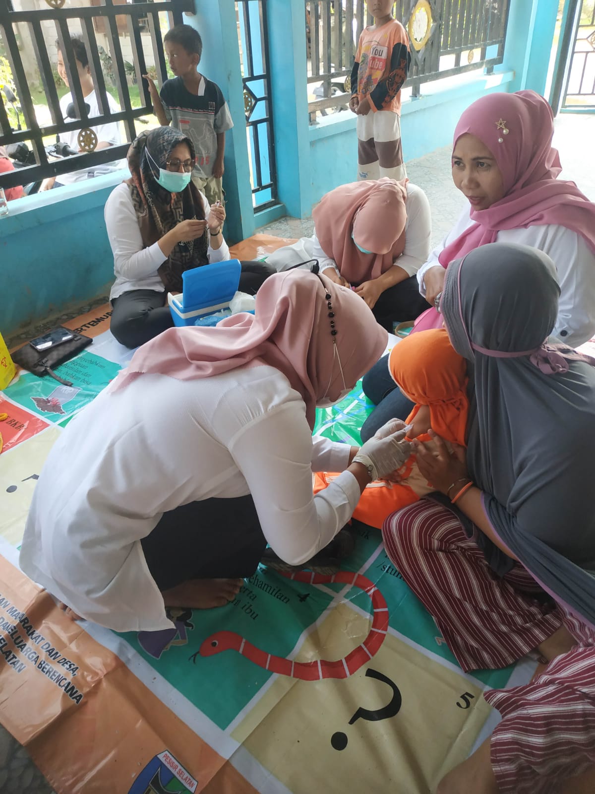Kegiatan BIAN di Puskesmas IV Koto Mudik