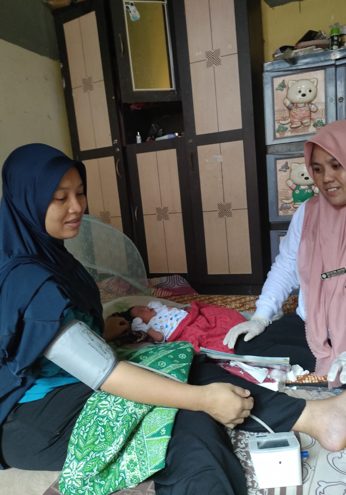 UPT PUSKESMAS TANJUNG BERINGIN LAKUKAN KUNJUNGAN RUMAH PADA BUMIL RESTI BUFAS DAN NEONATUS