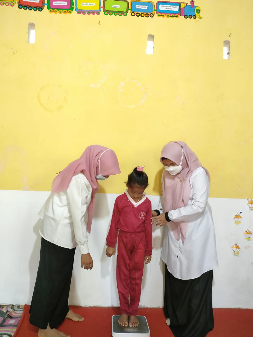 UPT Puskesmas Airpura Laksanakan Kelas Balita