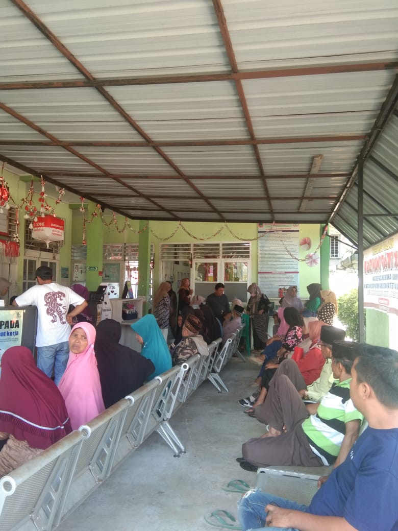 Puskesmas Barung Barung Balantai  melakukan kegiatan prolanis 