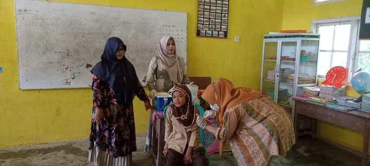 UPT Puskesmas Lumpo Laksanakan BIAN  Jumat 10 juni 2022