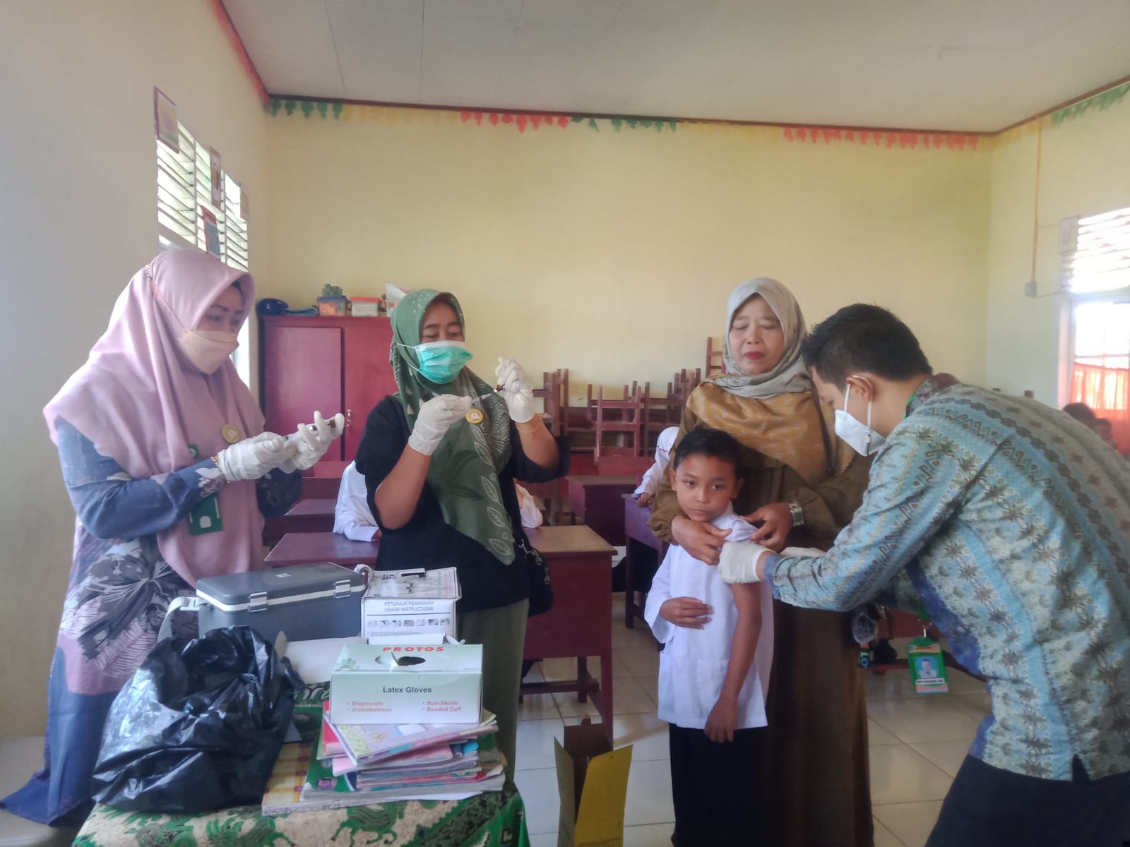 Pelaksanaan BIAN di UPT Puskesmas Air Haji