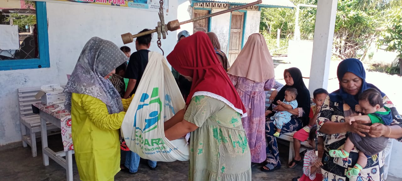 Pelaksanaan Posyandu di beberapa wilayah kerja Puskesmas Airpura