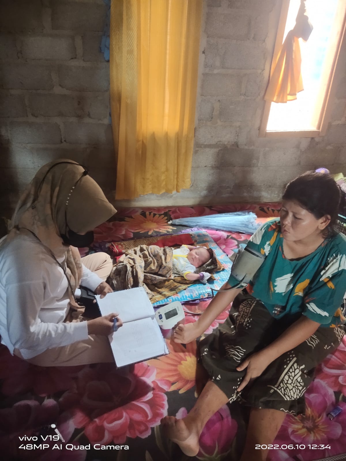 Kunjungan ibu nifas Resti  Puskesmas Tanjung Beringin.