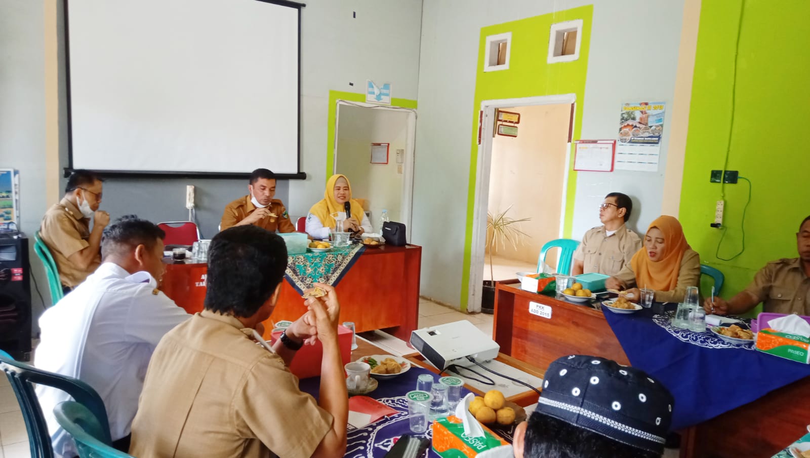 Pemantauan tumbuh kembang bayi dan balita di posyandu pelangi hati UPT Puskesmas Tanjung Makmur