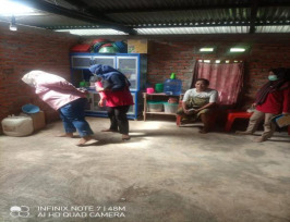 UPT Puskesmas Tapan melalui pemegang program kesling, Program survelens, program promkes, Lakukan  k