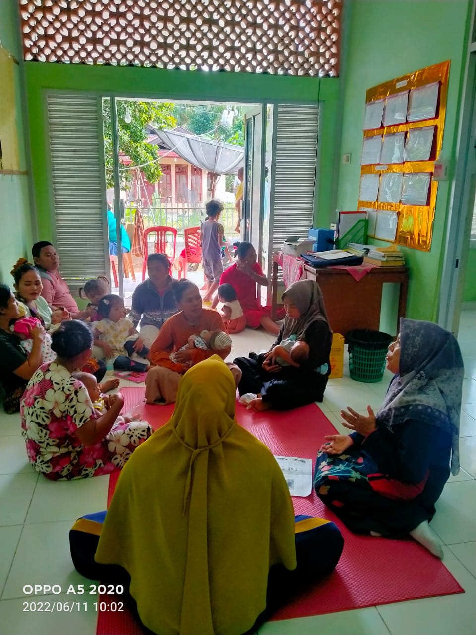 Pelaksanaan Posyandu di UPT Puskesmas    Tarusan