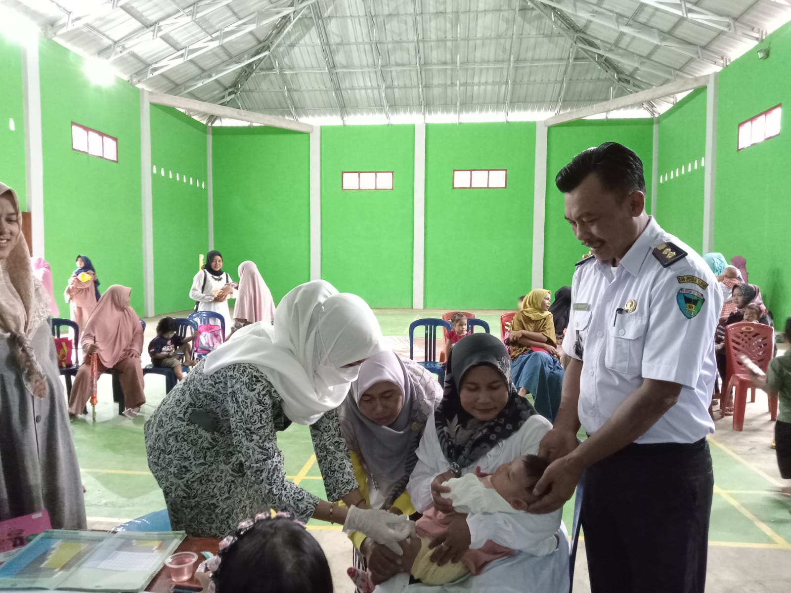 UPT Puskesmas Tanjung Beringin Lakikan BIAN di  Nagari Sungai serik