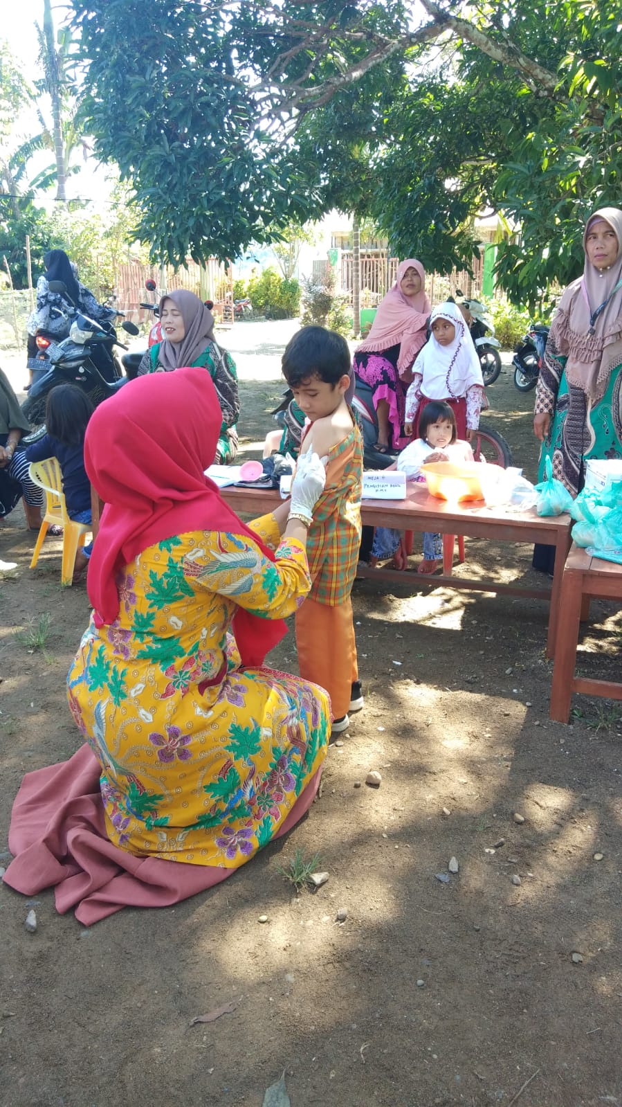 UPT PUSKESMAS KAYU GADANG MELAKSANAAN SOSIALISASI BIAN ( BULAN IMUNISASI ANAK NASIONAL ) DI  SD DAN 