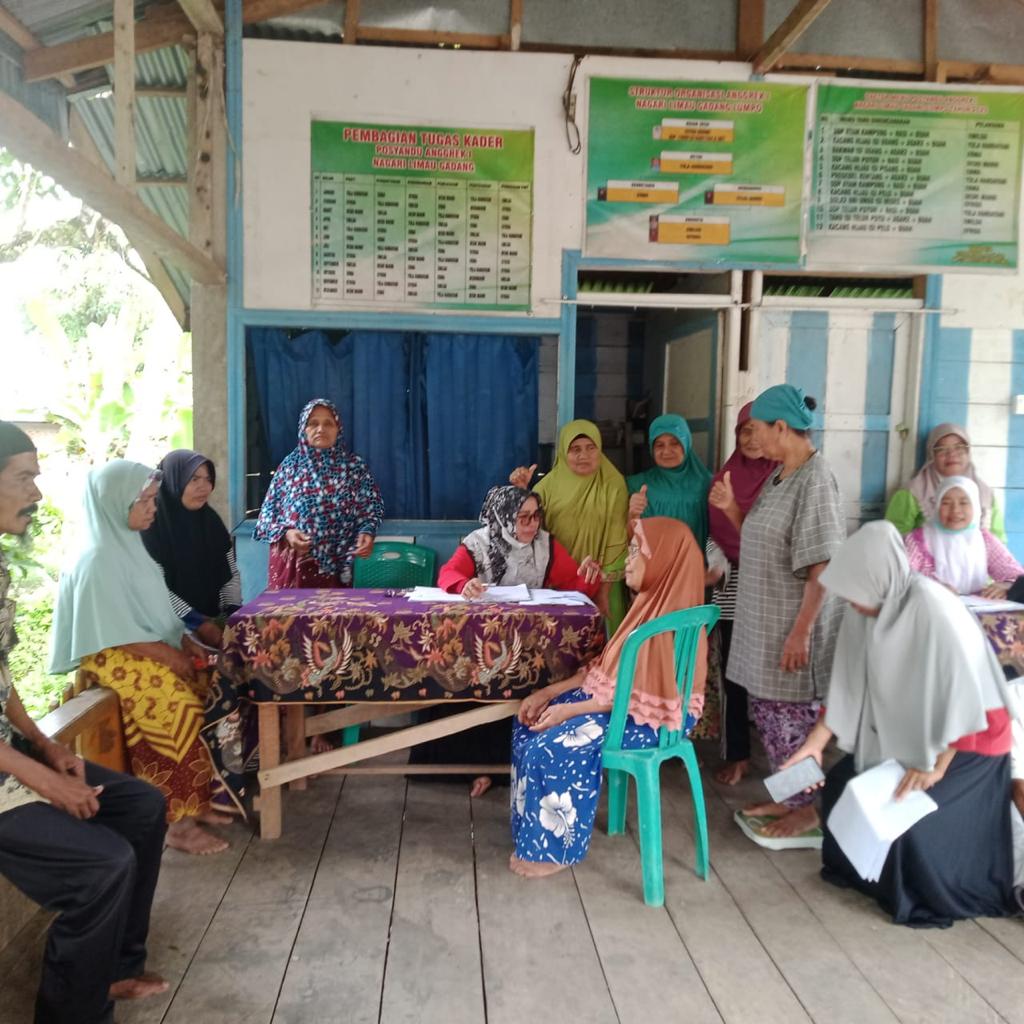 Puskesmas Lumpo Lakukan Posyandu lansia