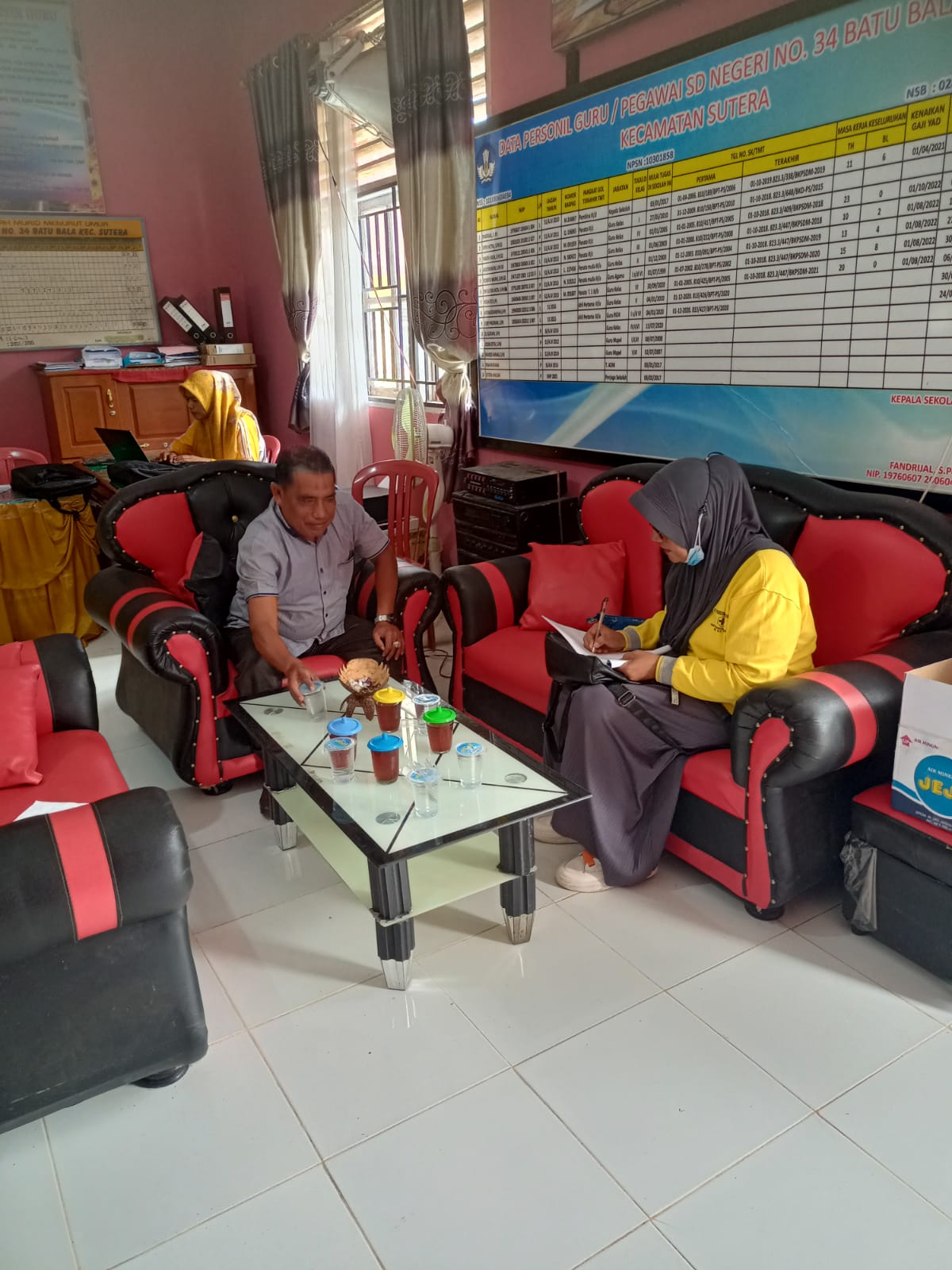 Tim Promkes Melakukan Advokasi Germas ( Gerakan Masyarakat Sehat ) Ke Sekolah Dasar