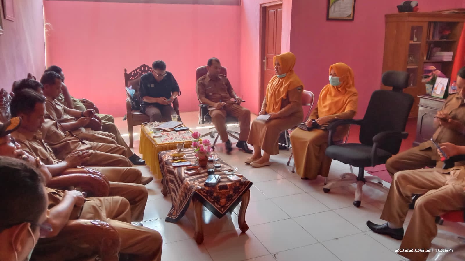 RAPAT KOORDINASI KABID P2P DAN TIM PENGENDALIAN WABAH PENYAKIT MENULAR