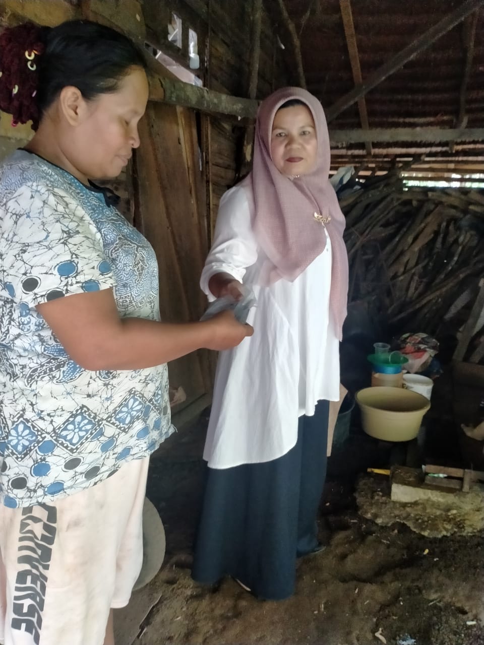 Pemantauan langsuang  Pasien ODGJ di Wilayah kerja Puskesmas Airpura 