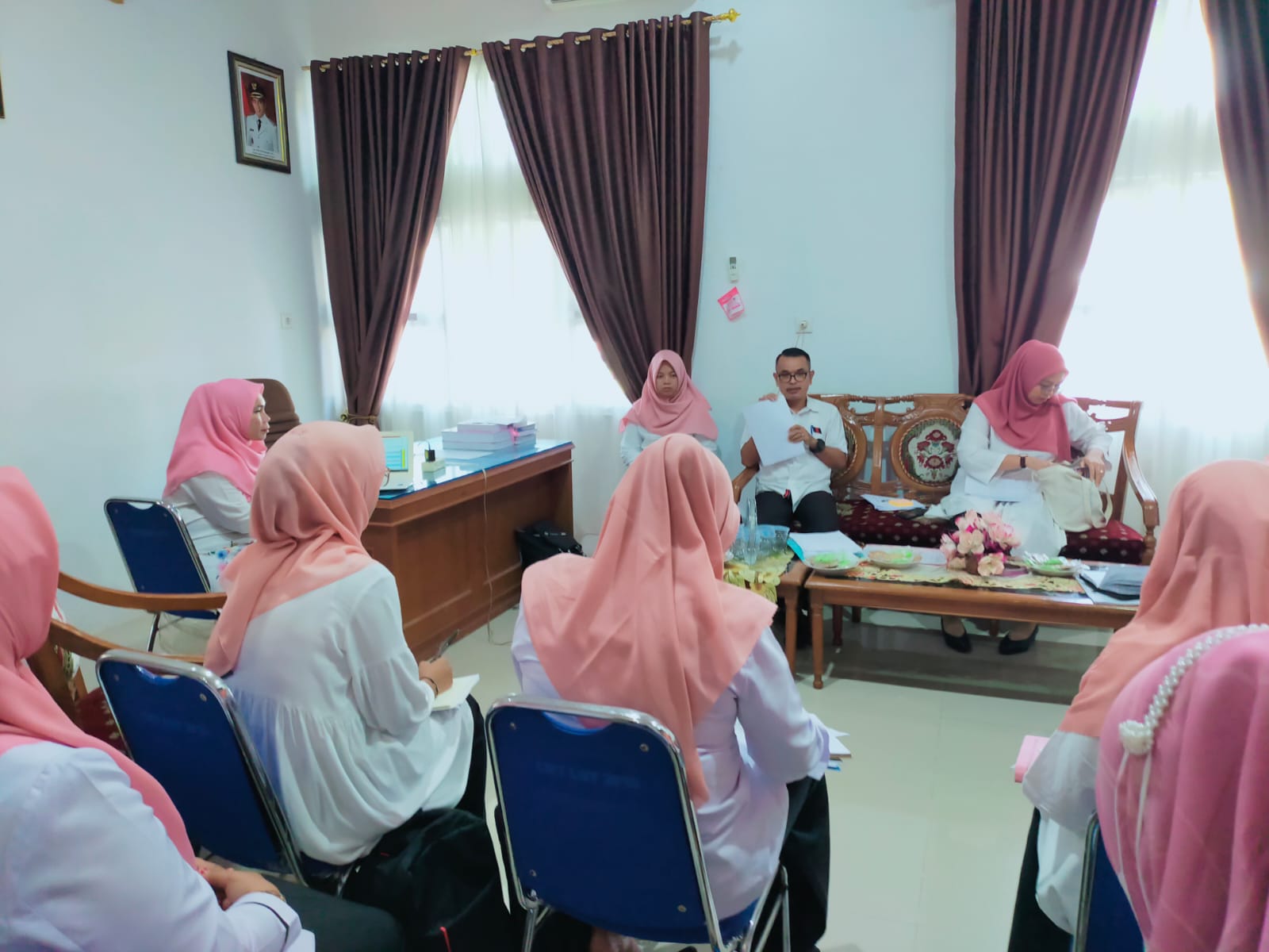 PUSKESMAS KAMBANG LAKUKAN PELATIHAN BIMTEK INOVASI