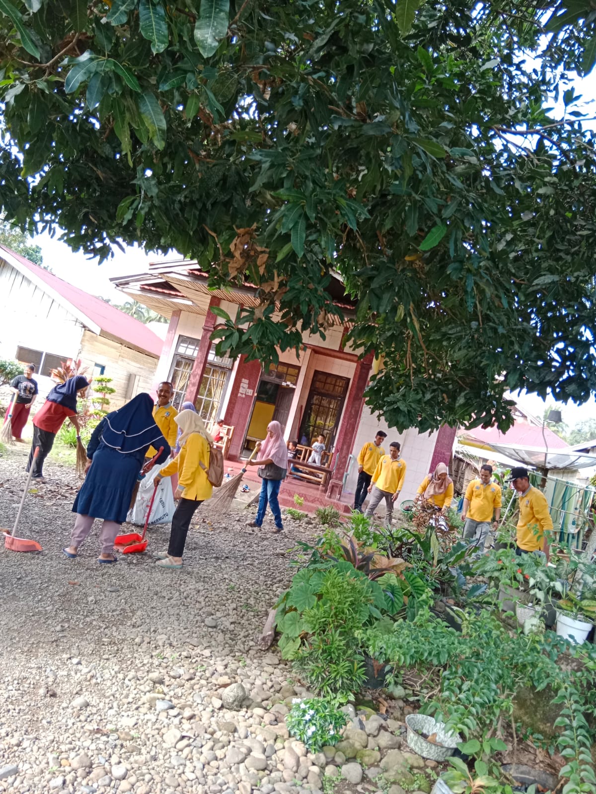 GORO BERSAMA DI NAGARI KOTO VIII HILIR UPT PUSKESMAS BALAI SELASA