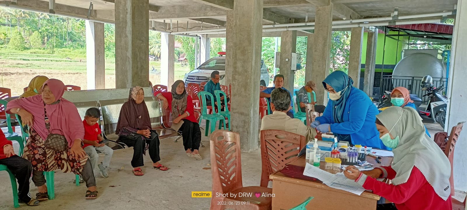 PEMERIKSAAN LABOR PESERTA PROLANIS&DETEKSI DINI FAKTOR RESIKO PTM UPT PUSKESMAS ASAM KUMBANG