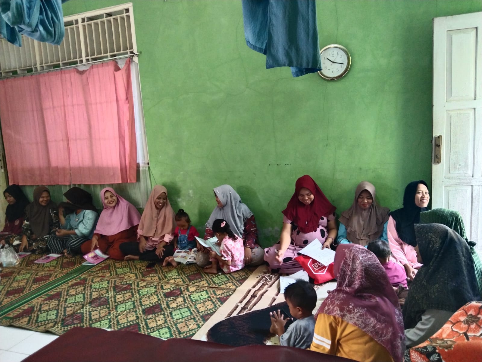 Pelaksanaan kegiatan kelas ibu hamil UPT Puskesmas Surantih