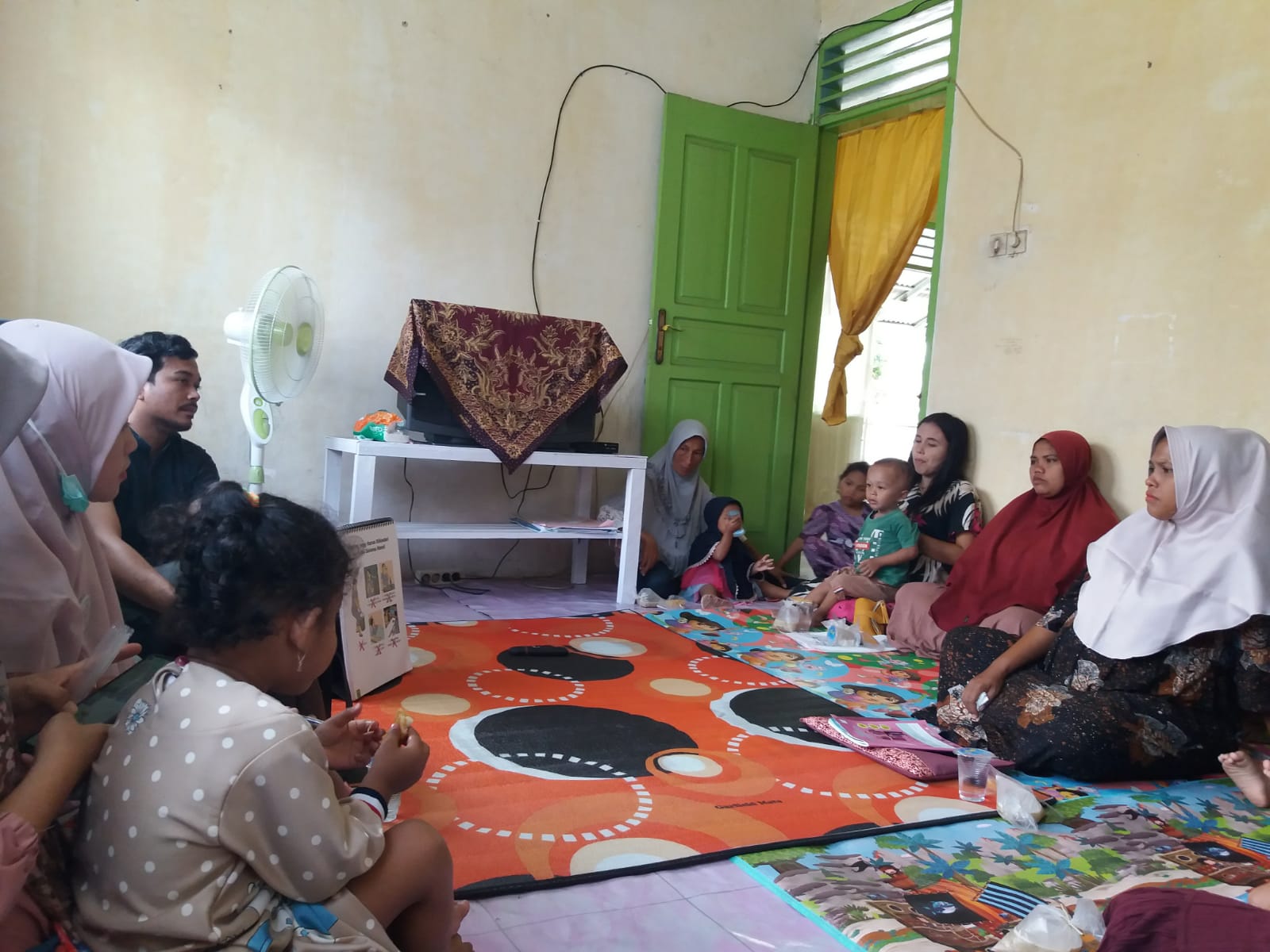 KELAS IBU HAMIL NAGARI AMPIANG  PARAK, WIL KERJA PUSKESMAS SURANTIH