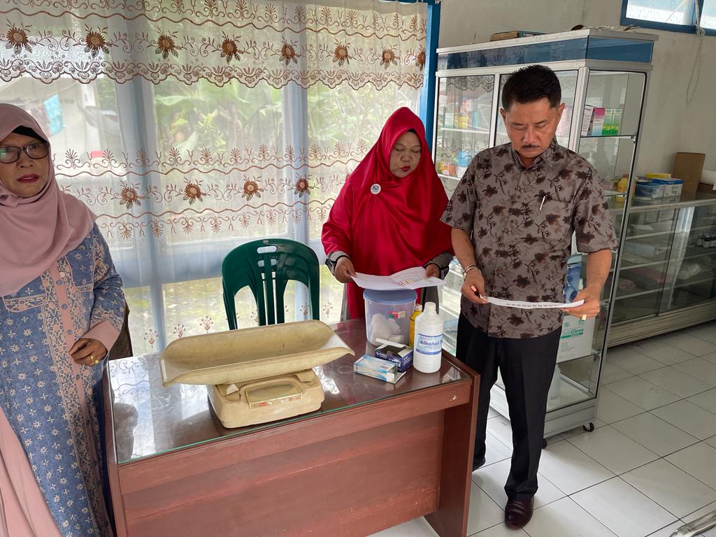KEGIATAN MONITORING EVALUASI & PENYELIAAN FASILITATIF KE PUSTU/POSKESRI PUSKESMAS AIRPURA