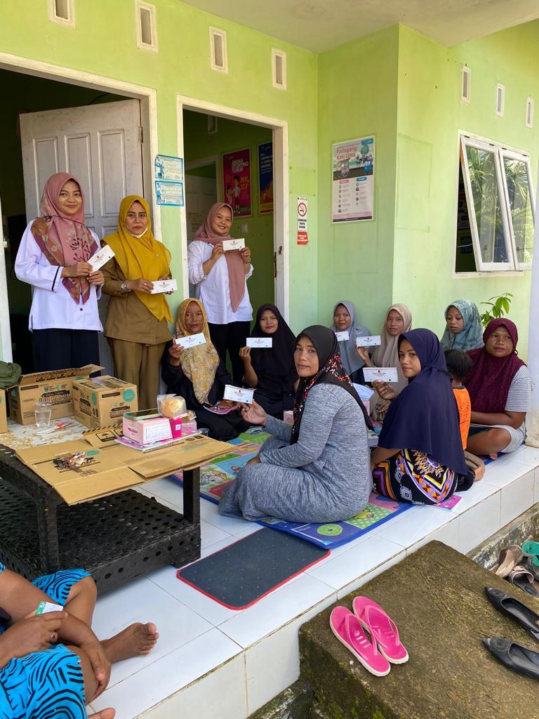 Pendistribusian dan Penyuluhan Pemberian Tablet Tambah Darah Pada Hamil di Wilayah kerja Puskesmas S