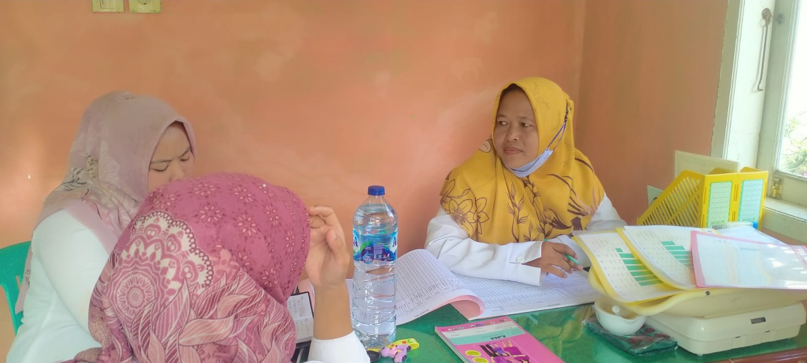 Puskesmas Surantih lakukan pembinaan ke Pustu Rawang dan Poskesri Pasar Taratak.