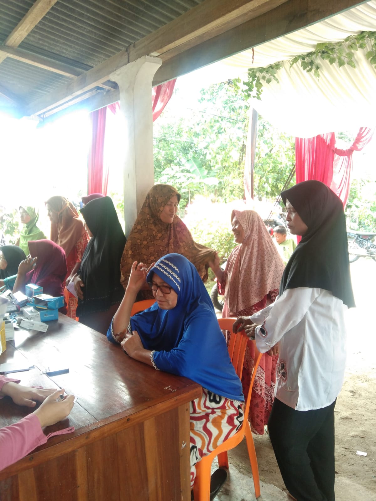 Puskesmas Surantih lakukan kegiatan Lansia di kampung Sei Sirah