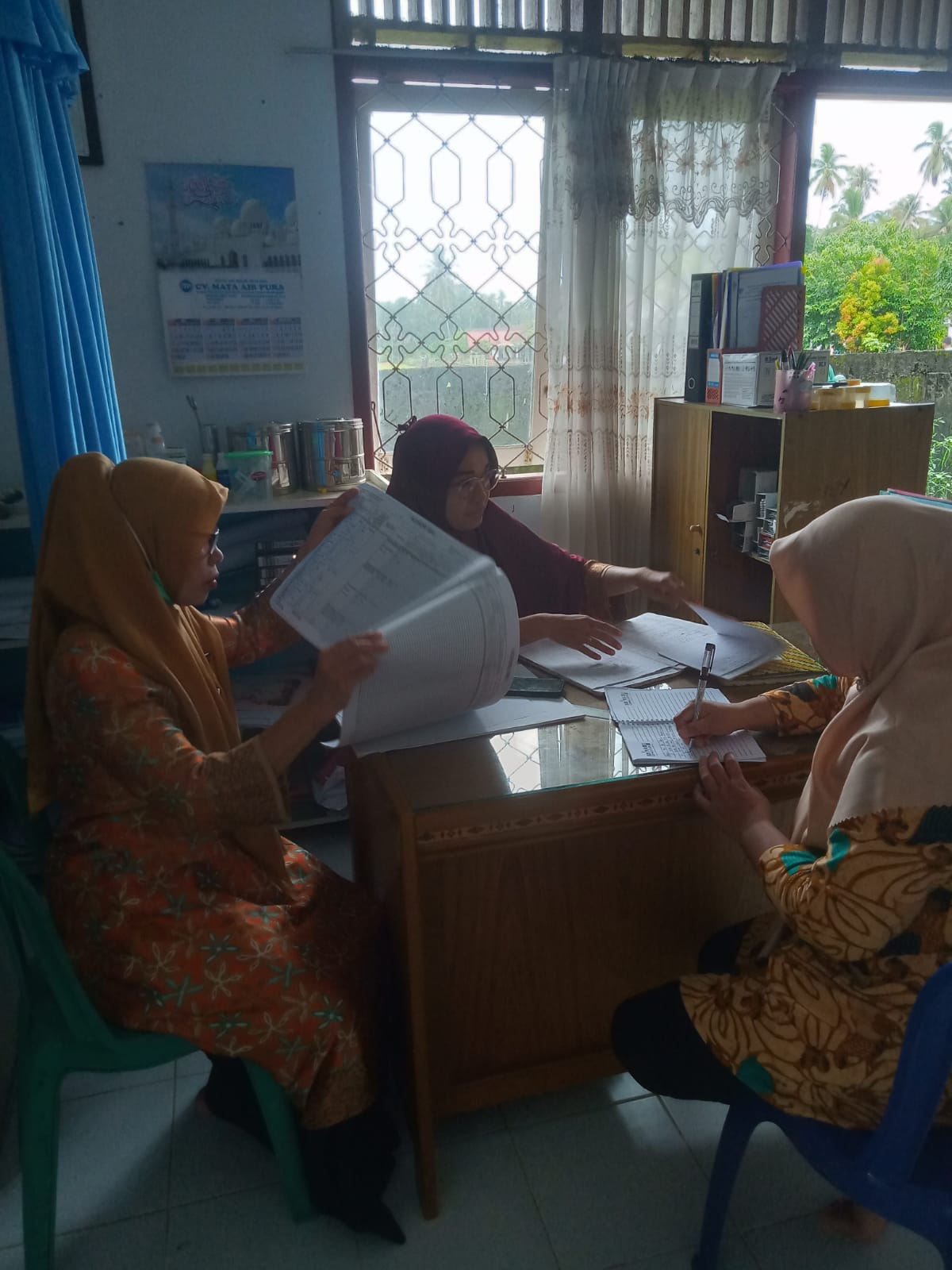 KEGIATAN MONITORING EVALUASI & FASILITATIF KE PUSTU dan POSKESRI   DI WILAYAH KERJA PUSKESMAS AIR HA