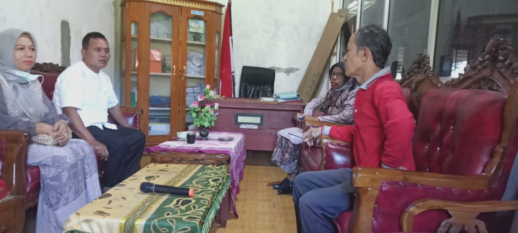 Puskesmas Air Haji  lakukan koordinasi pelaksanaan Fogging di  Nagari dengan Camat Linggo Sari Bagan