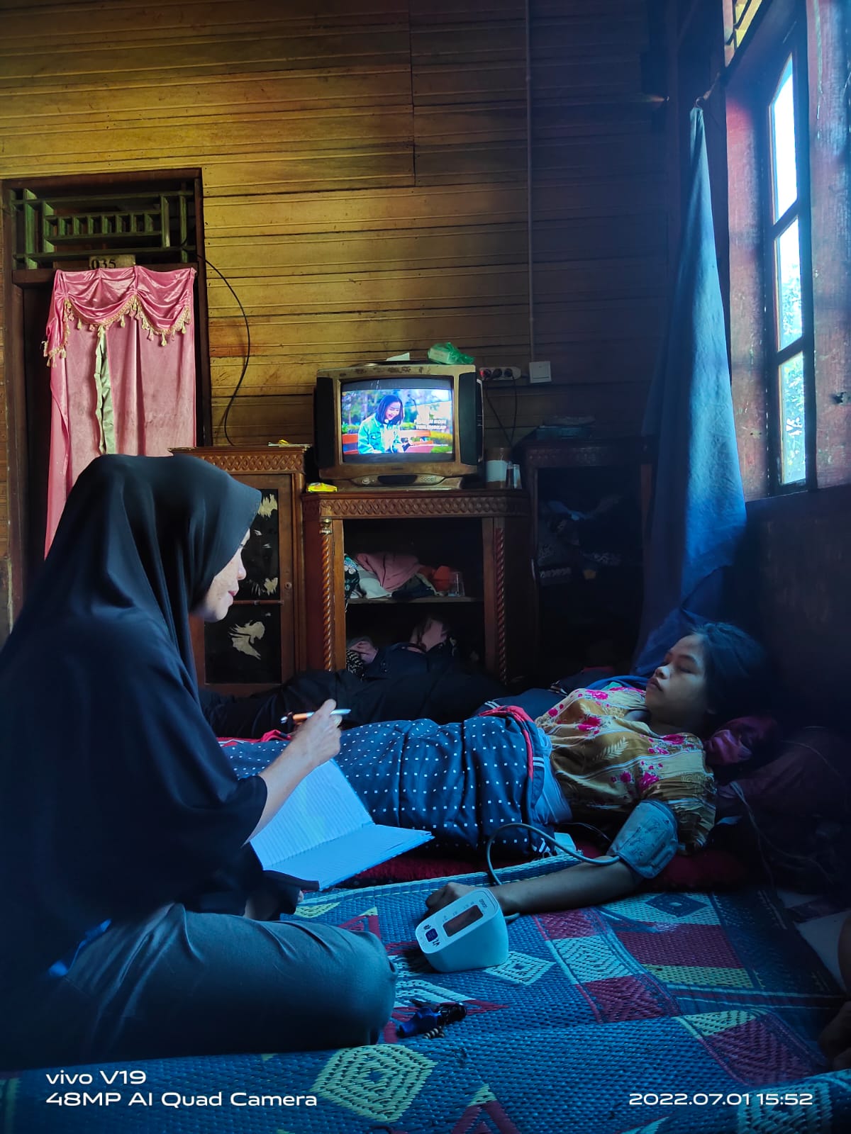 Puskesmas  Tanjung Beringin lakukan kunjungan rumah secara rutin oleh pembina wilayah kepada seluruh
