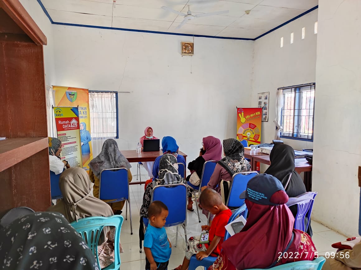 Puskesmas Tj.Makmur  ikuti pertemuan Kader KB di Balai Penyuluhan KB Kecamatan Silaut. 