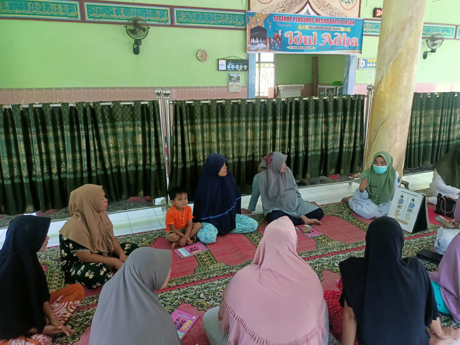 Pusk IV Koto Mudik laksanakan Kelas ibu hamil dan ibu balita dinagari Teratak Tempatih 