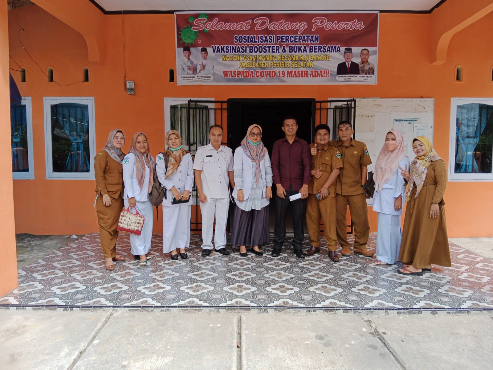ADVOKASI KE NAGARI WILAYAH KERJA UPT. PUSKESMAS PASAR BARU DAN MONEV KE POSKESRI