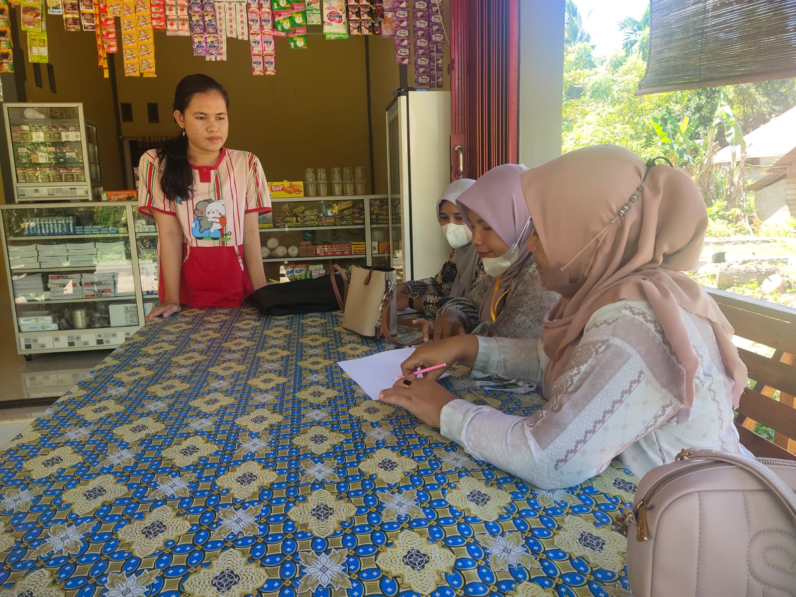 PUSKESMAS SURANTIH LAKUKAN PISPK INTERVENSI PIS-PK NAGARI AUR DURI KAMPUNG LUBUK BATU 