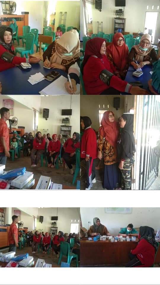 Melakukan pelayanan kesehatan di kenagarian siguntur tua, wilayah kerja puskesmas barung barung bala