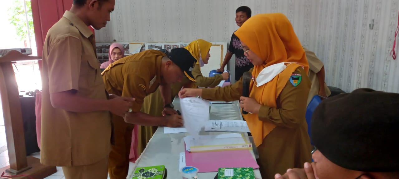 Puskesmas Salido melaksanakan monitoring kegiatan Posyandu