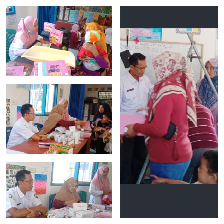 Penanggung Jawab Promkes Puskesmas Tanjung Makmur laksanakan Pembinaan ke Posyandu Anggrek 1 Nagari 