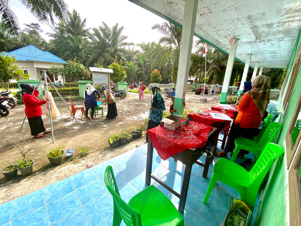 PUSKESMAS TANJUNG MAMUR LAKSANAKAN KEGIATAN POSYANDU RUTIN