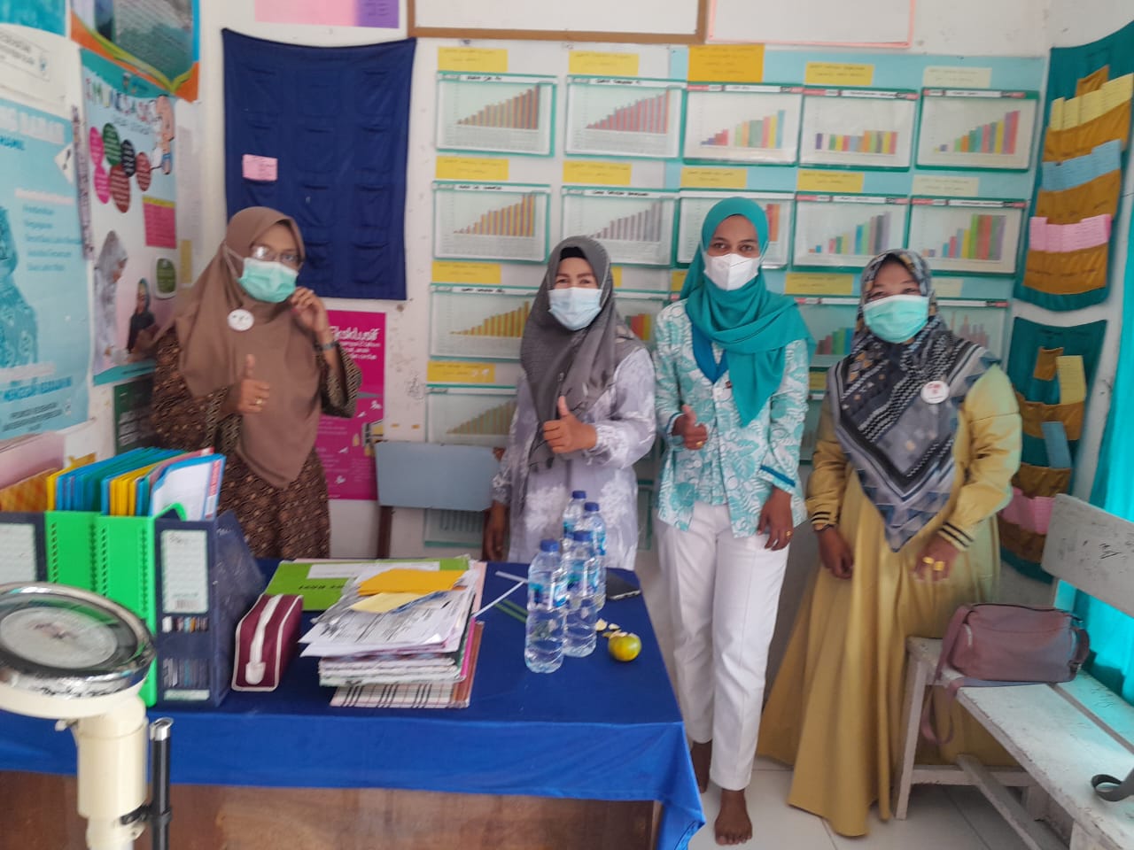 Monitoring dan Penyeliaan Pasilitatif Ke Poskesri Kayu Aro dan Pustu Ampalu   Kayu Gadang, 14 Juli 2