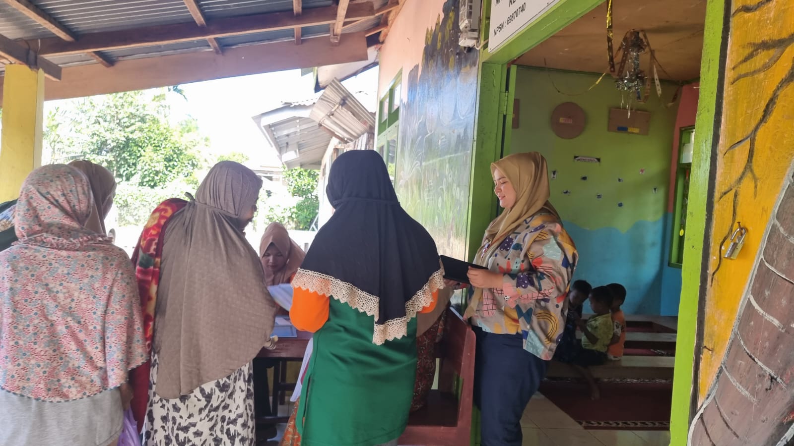 Puskesmas Air Haji lakukan Monitoring dan pembinaan sistem informasi Posyandu”